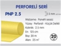 Panetti PNP 2.5/5 mm Perforeli ( Delikli ) İzalasyon -Yalıtım Malzemesi ( 25 m2)